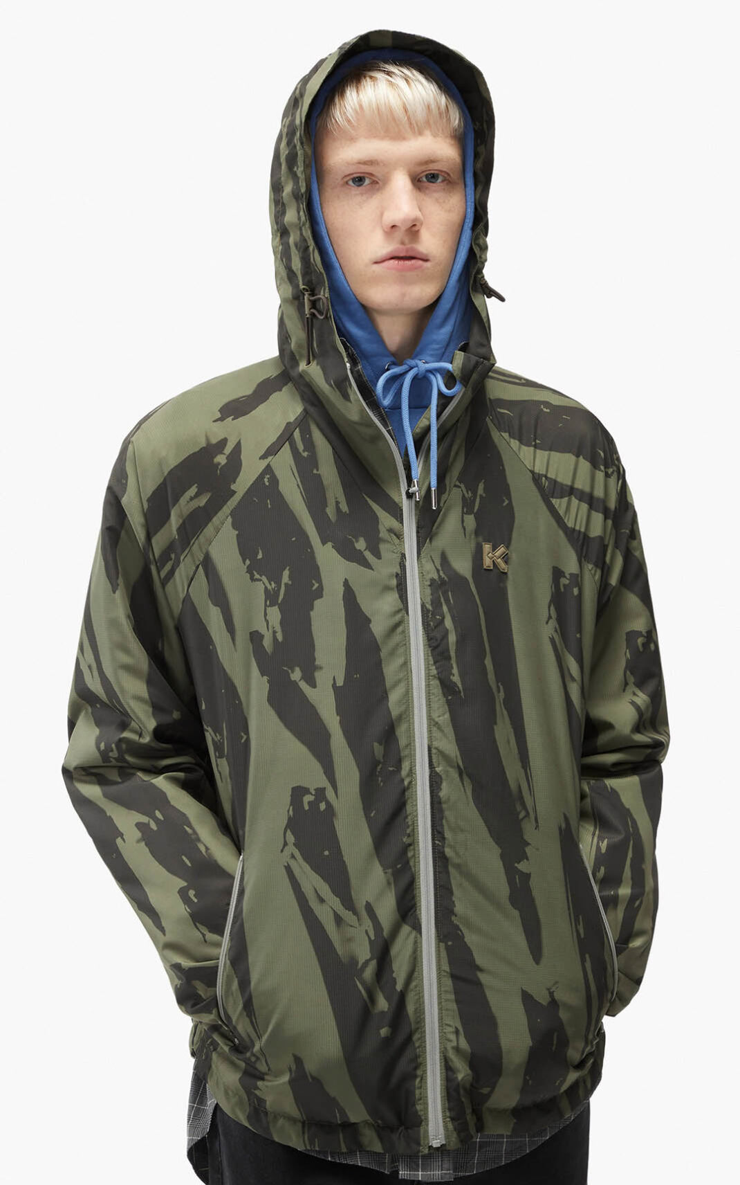 Kenzo Pleat Camo Vindjacka Herr | 24950-JDTB